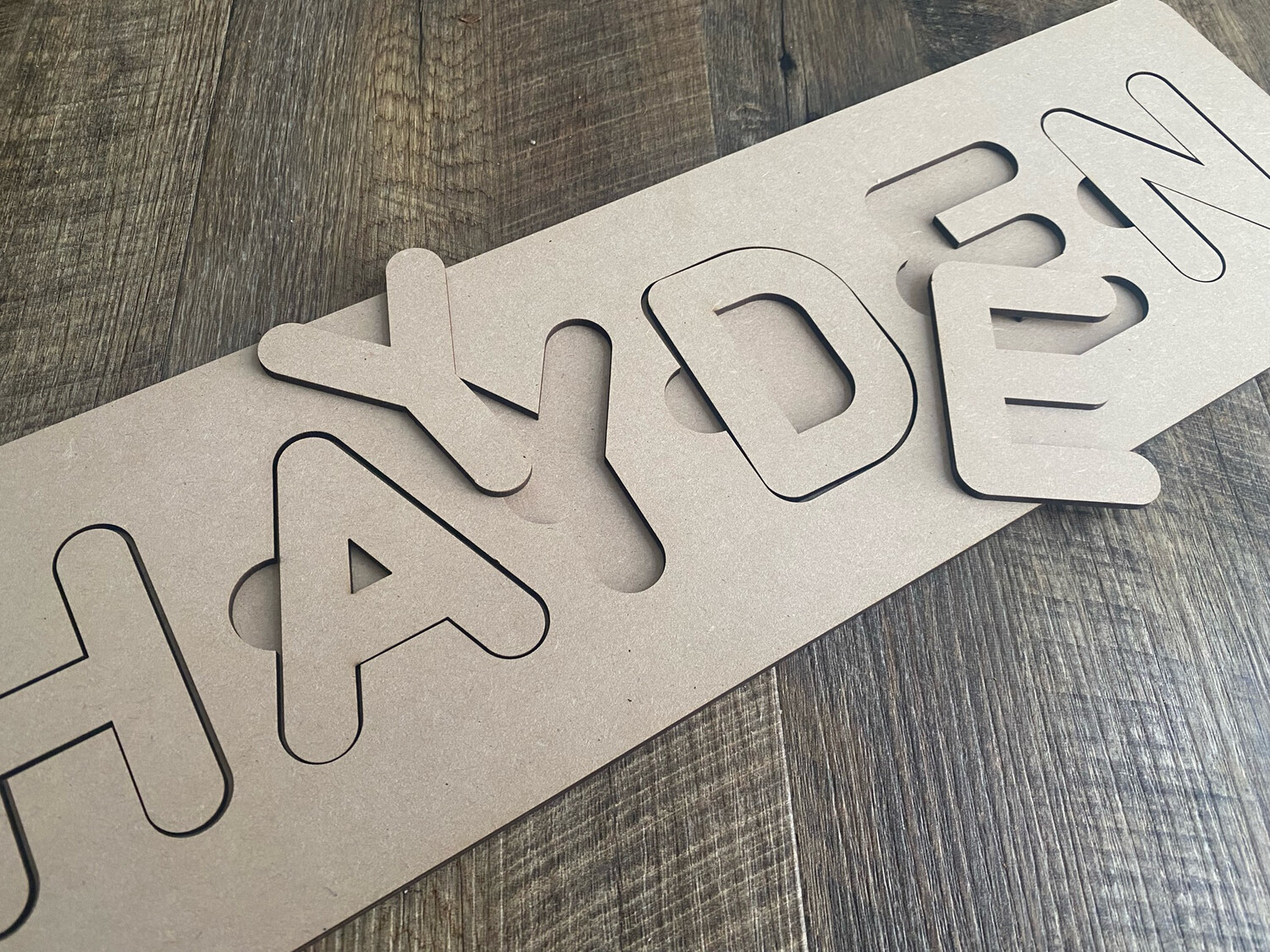 Custom Name Puzzle