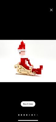 Shelf sitter sleigh accessories