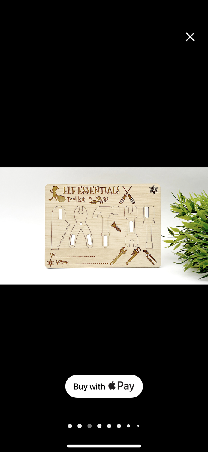 Shelf sitter tools accessories