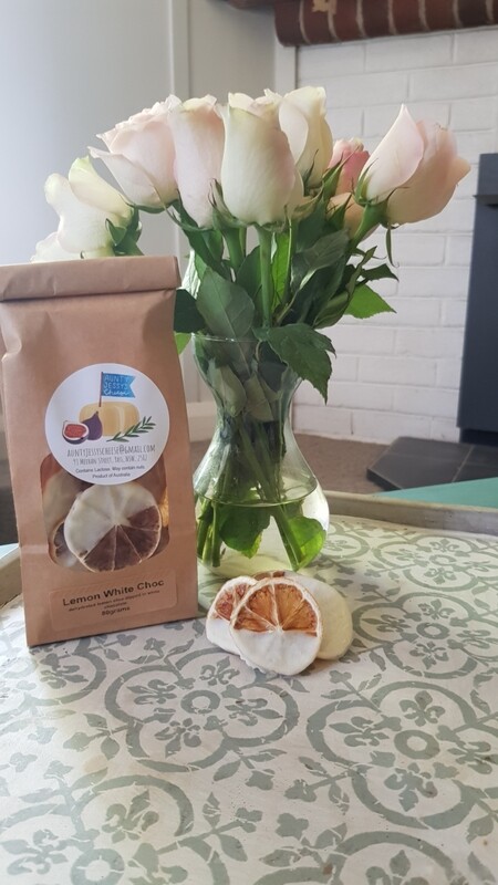 White Chocolate Lemon Slices (80grams)
