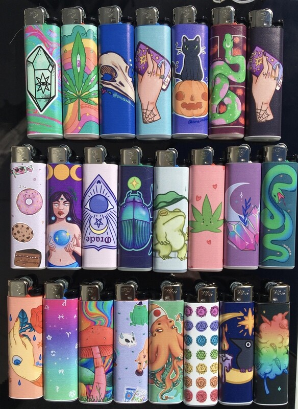 Encendedores con diseño