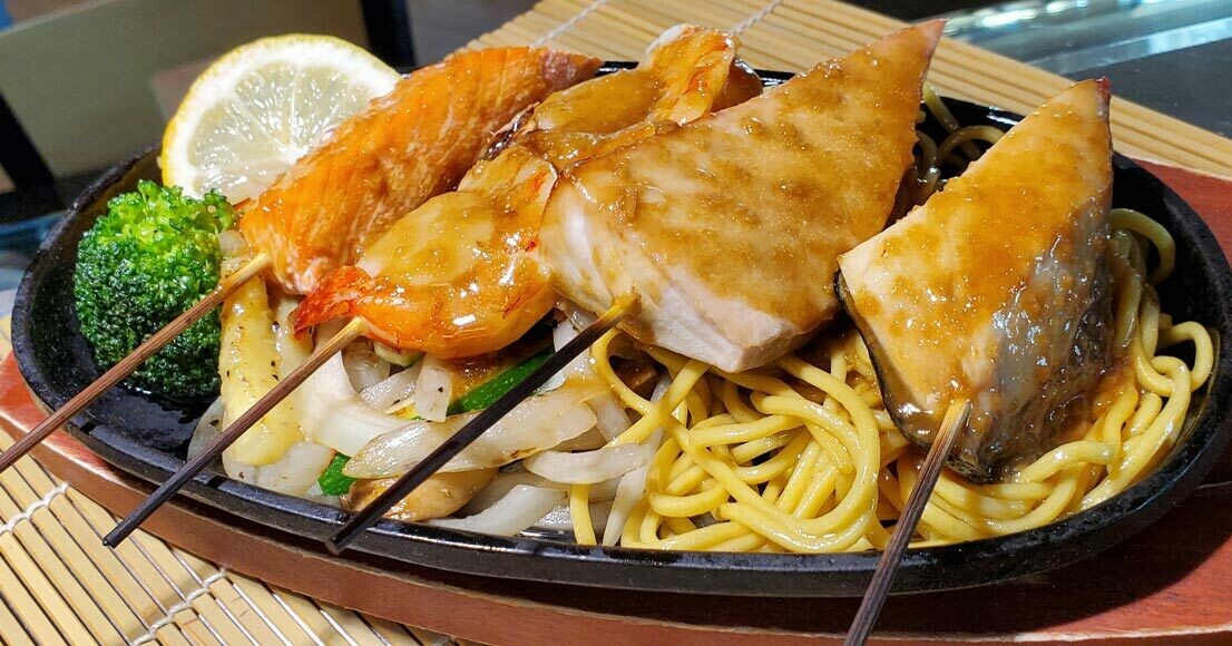 Seafood Teriyaki