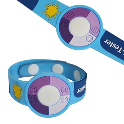 UV Sensitive Adjustable Wrist Band
