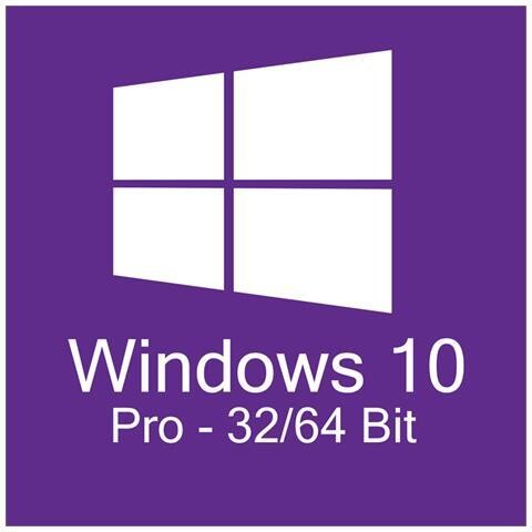 MICROSOFT Windows 10 Professional 32/64 Bit Esd Licenza Elettronica