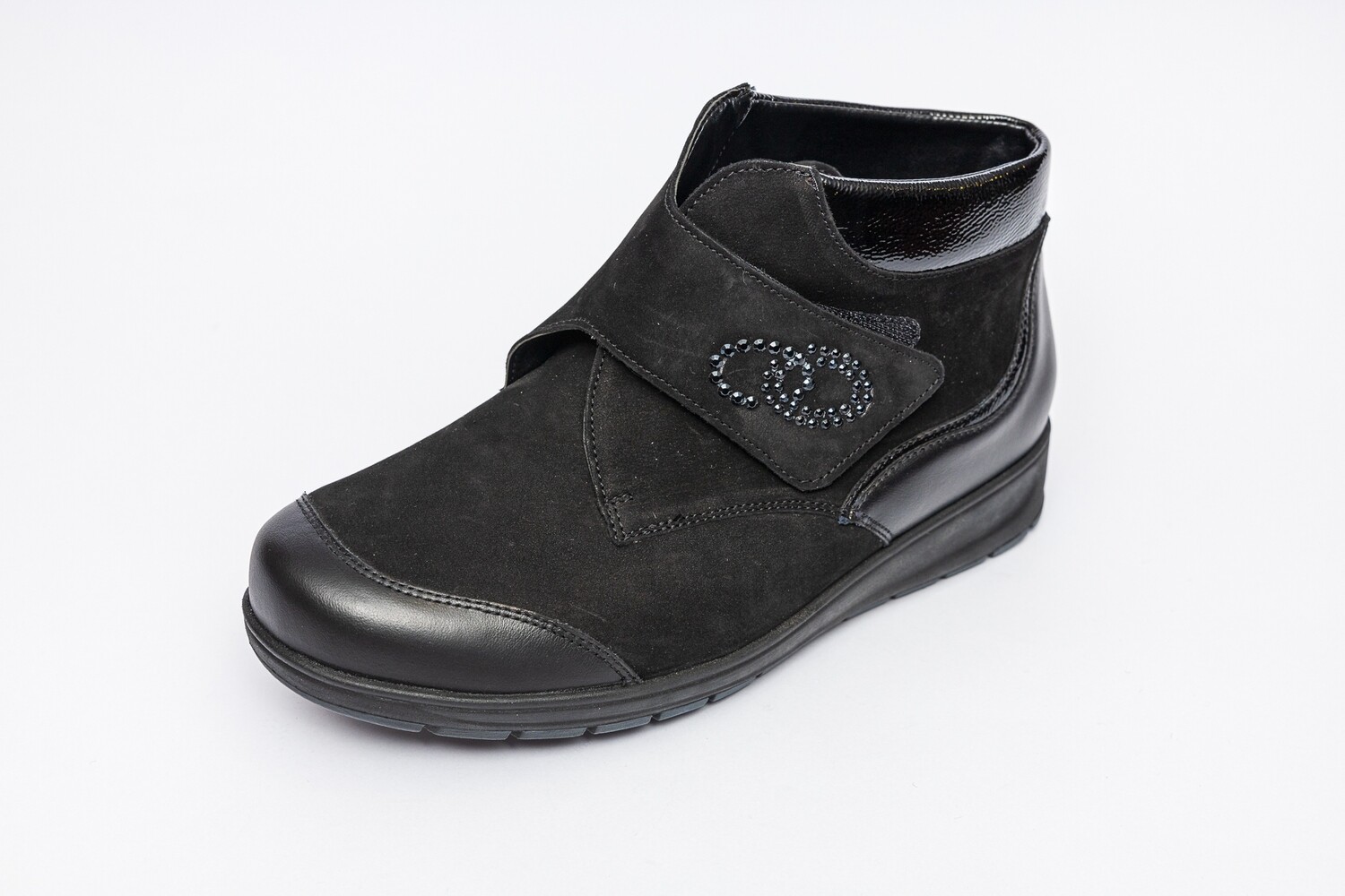Waldläufer Stiefel mit Klettverschluss