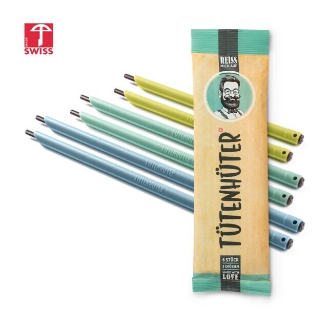 Tütenhüter 6er Set türkis