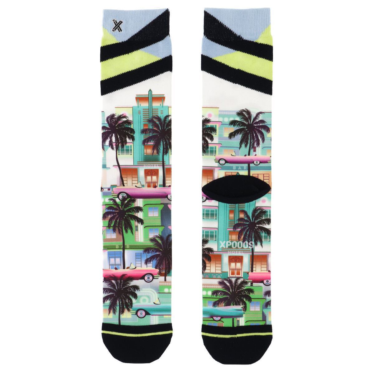 XPOOOS Socks CROCKETT`S THEME