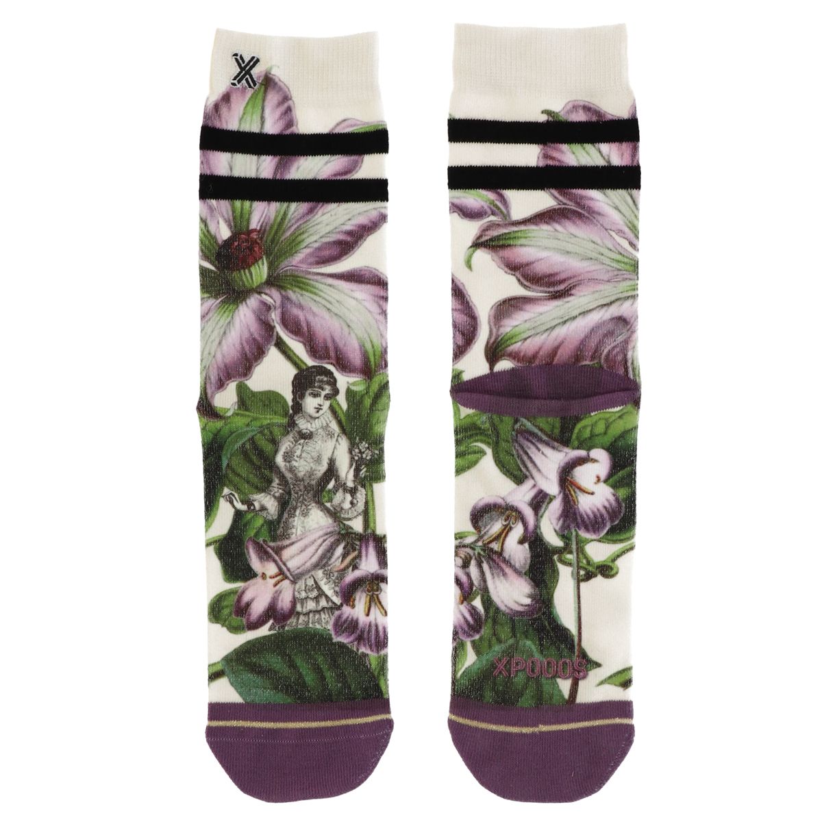 XPOOOS Socks CLEMATIS