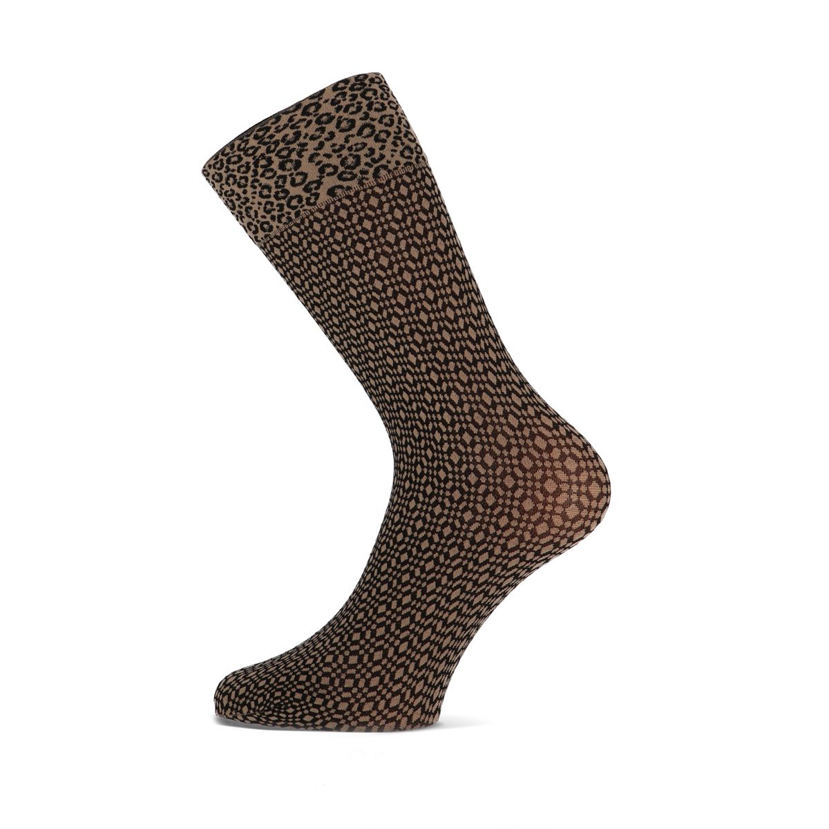 MARCMARCS Socks Mosaic camel