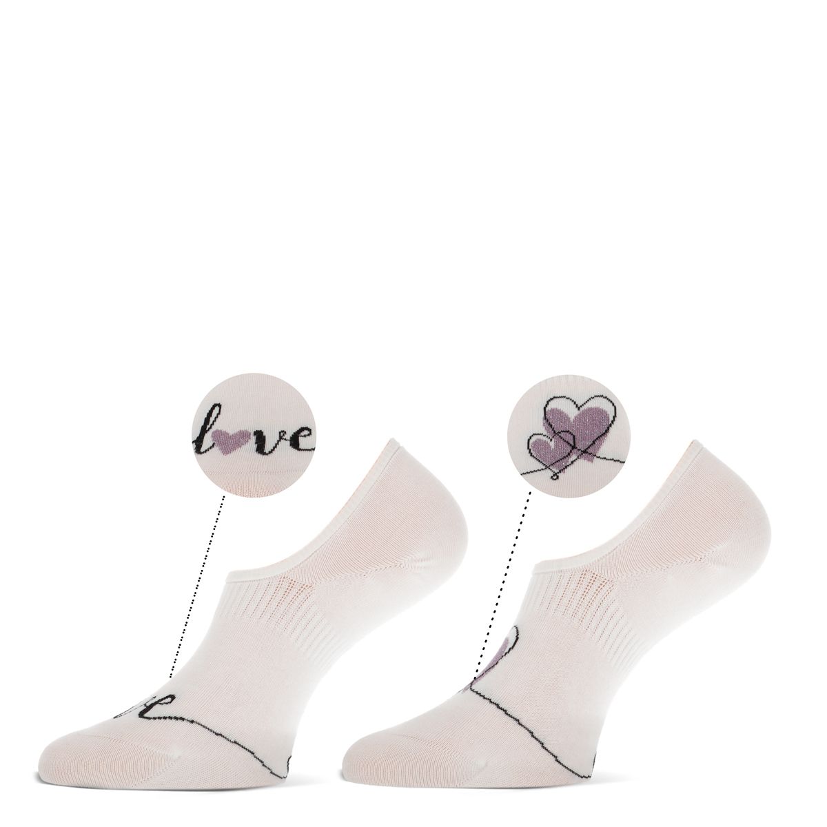 MARCMARCS FOOTIES Socks LYSS 2er Pack