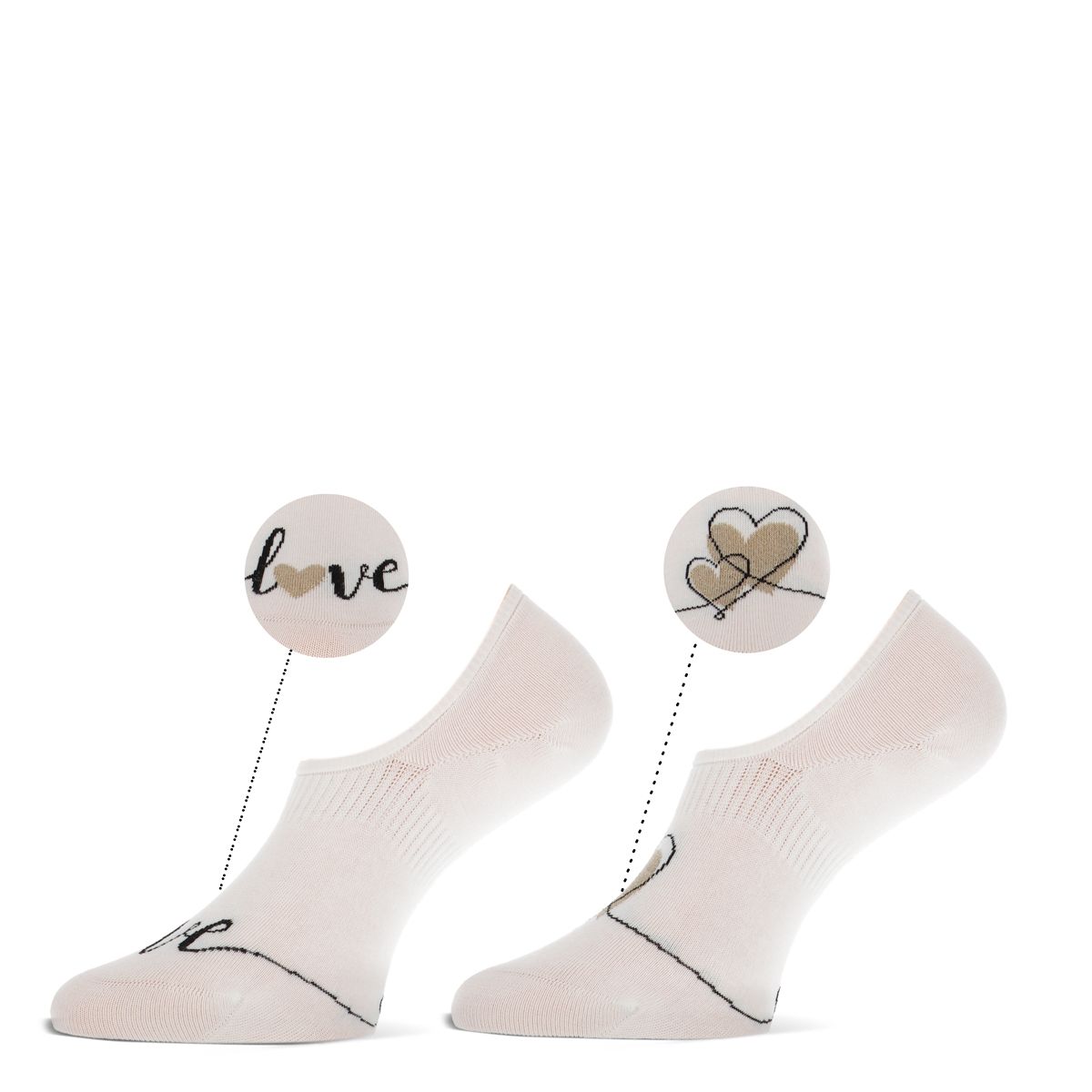 MARCMARCS FOOTIES Socks LYSS 2er Pack