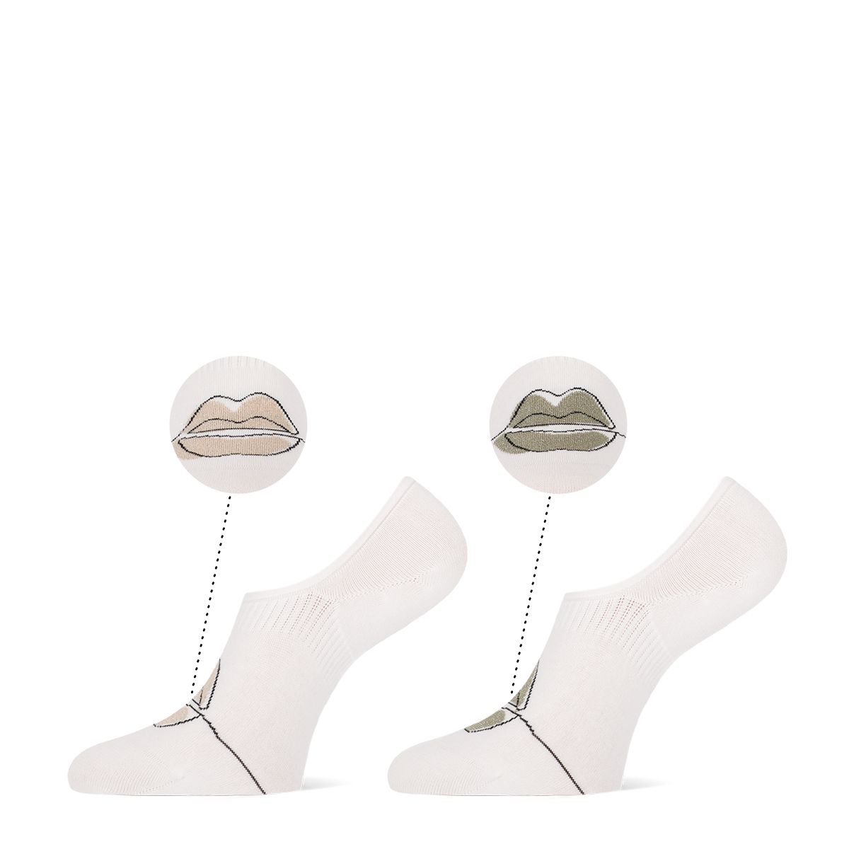 MARCMARCS FOOTIES Socks CAROL 2er Pack