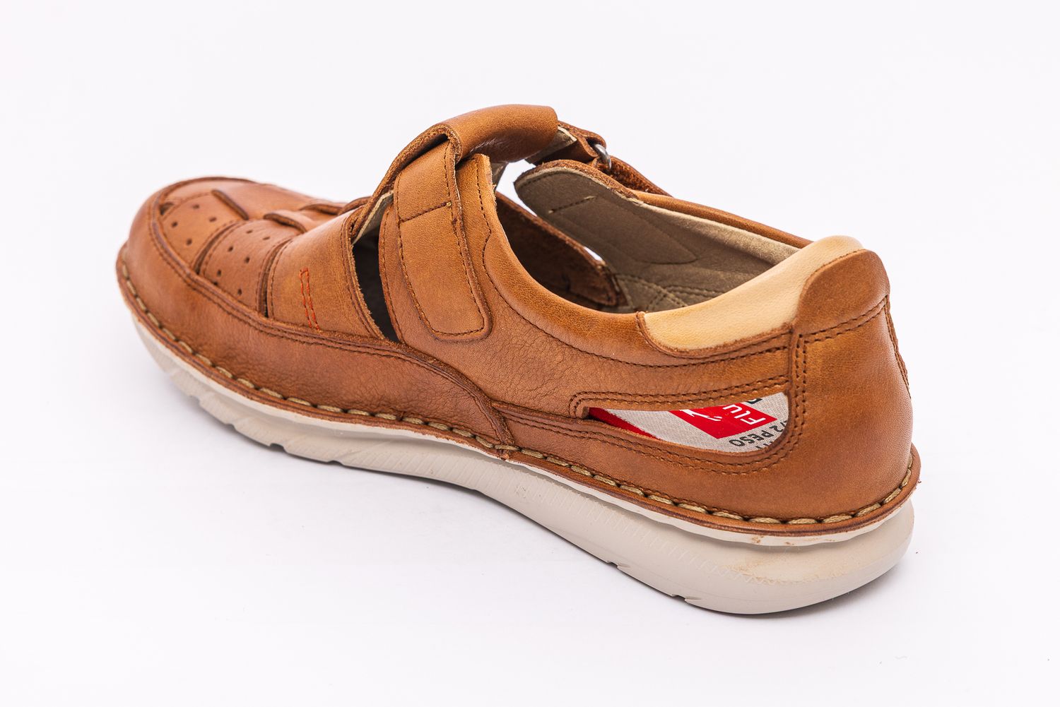 Fluchos Sommer Loafer mit Velcroverschluss