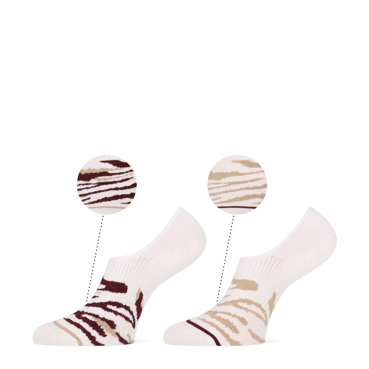 MARCMARCS Sneaker Socks BRIDGET 2er Pack