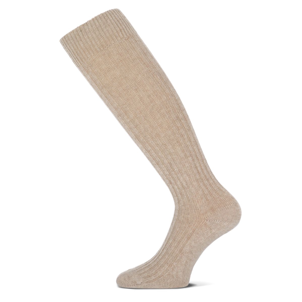 MARCMARCS Knie Socks CASHMERE beige