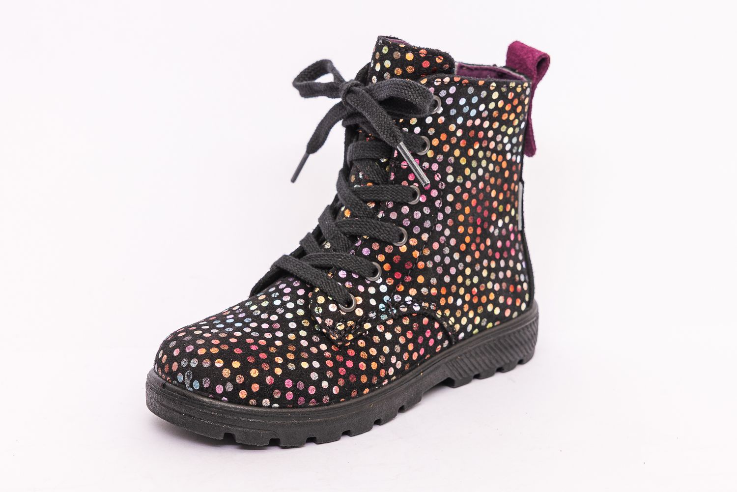 Ricosta Schnürstiefel mit Klettverschluss