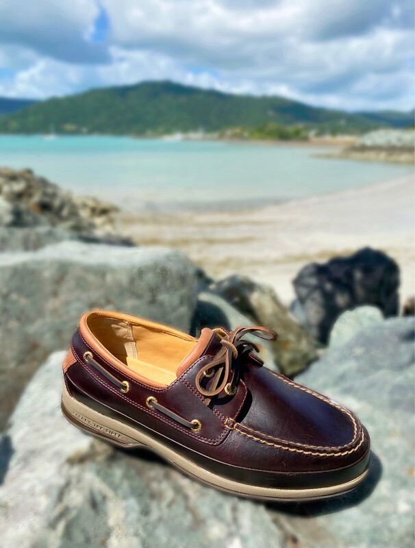 MENS Sperry- Gold Boat ASV Amaretto