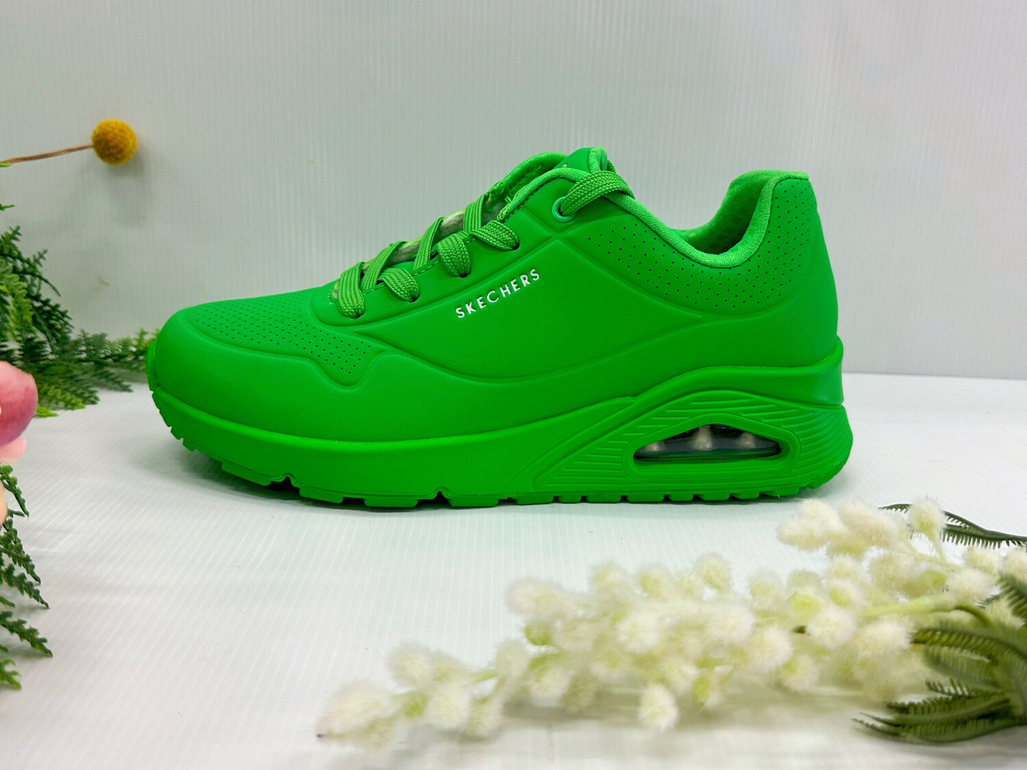 Skechers- Uno, Stand On Air, Green
