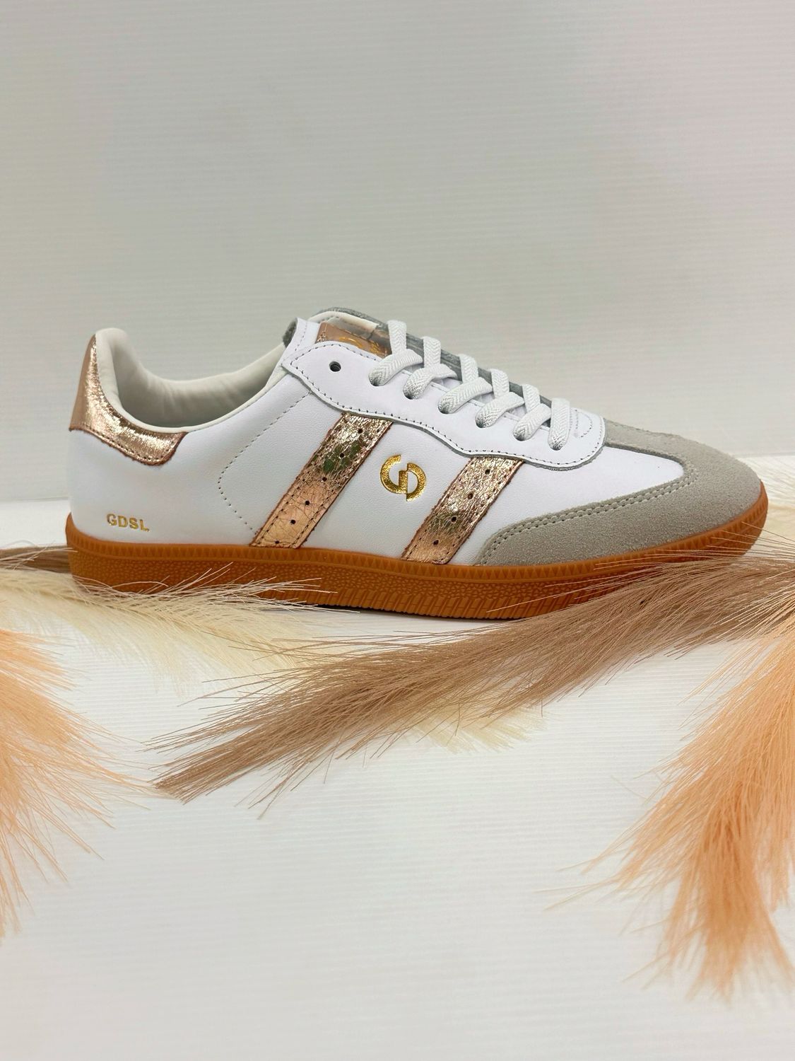 Goodsole- Parallel, white,gold