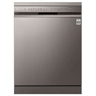 Lavavajillas LG DF222FP, Acero Inox Antihuellas, 14 Servicios