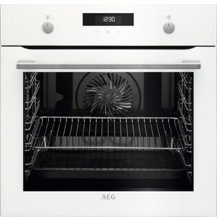 Horno AEG BEK435120W, Cristal Blanco