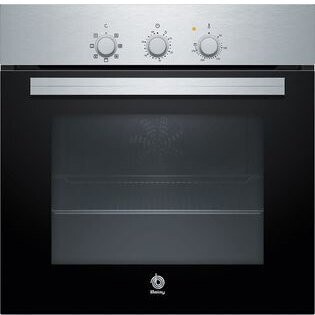 Horno Balay 3HB2010X0 'KC, Acero inoxidable/Cristal Negro