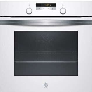 Horno Balay Pirolitico  3HB5848B0 'KC, Cristal blanco