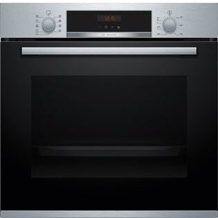 Horno Pirolítico Multifuncion  Bosch INOX/Cristal Negro HBA574BR00 Serie4 'KC