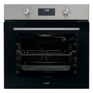 Horno Multifunción Acero Inox/Cristal Negro Cata MDS 7205 X