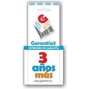 Amplia 2+3 años la garantÍa por 1000€