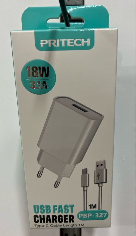 USB FAST CHARGER TYPE C- PRITECH