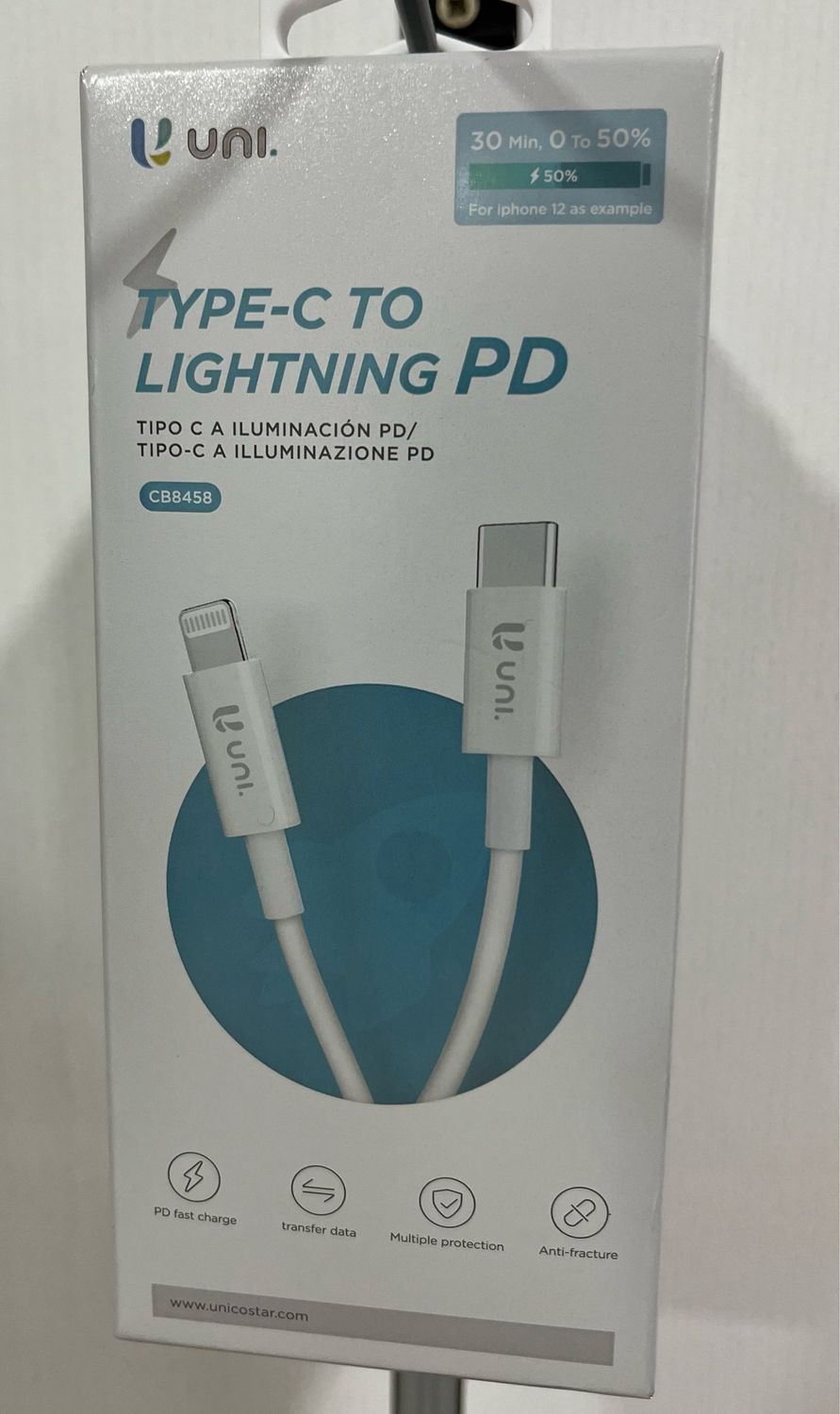 TYPE-C TO LIGHTNING PD