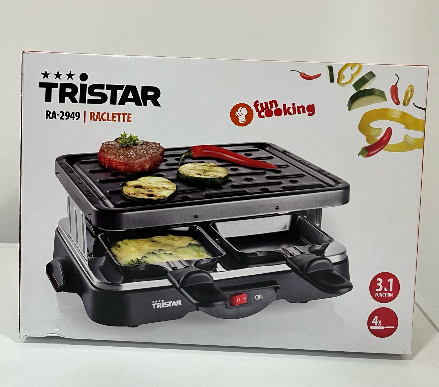 RACLETTE TRISTAR RA2949 500W