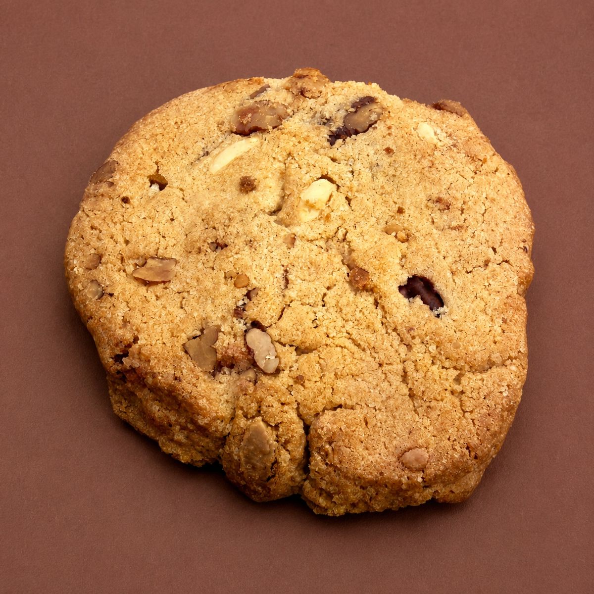 White Chocolate &amp; Pecan Nut Cookie
