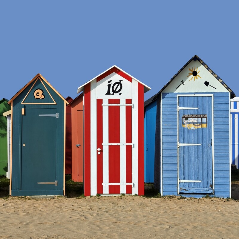 Cabanes de bains, île d&#39;Oléron I