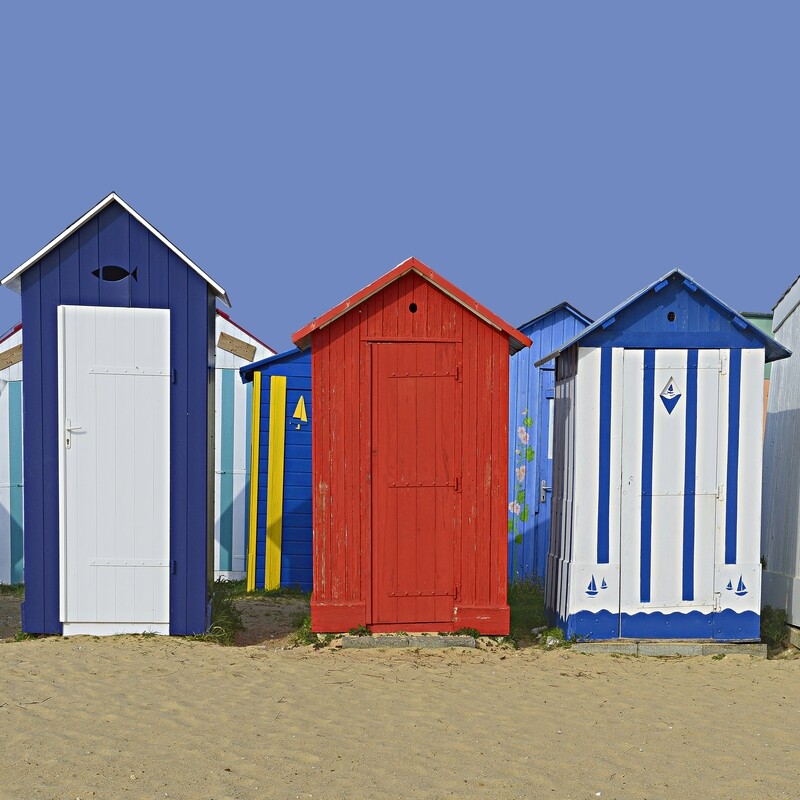 Cabanes de bains, Île d&#39;Oléron  II