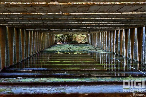 Base sous-marine de Bordeaux, reflets