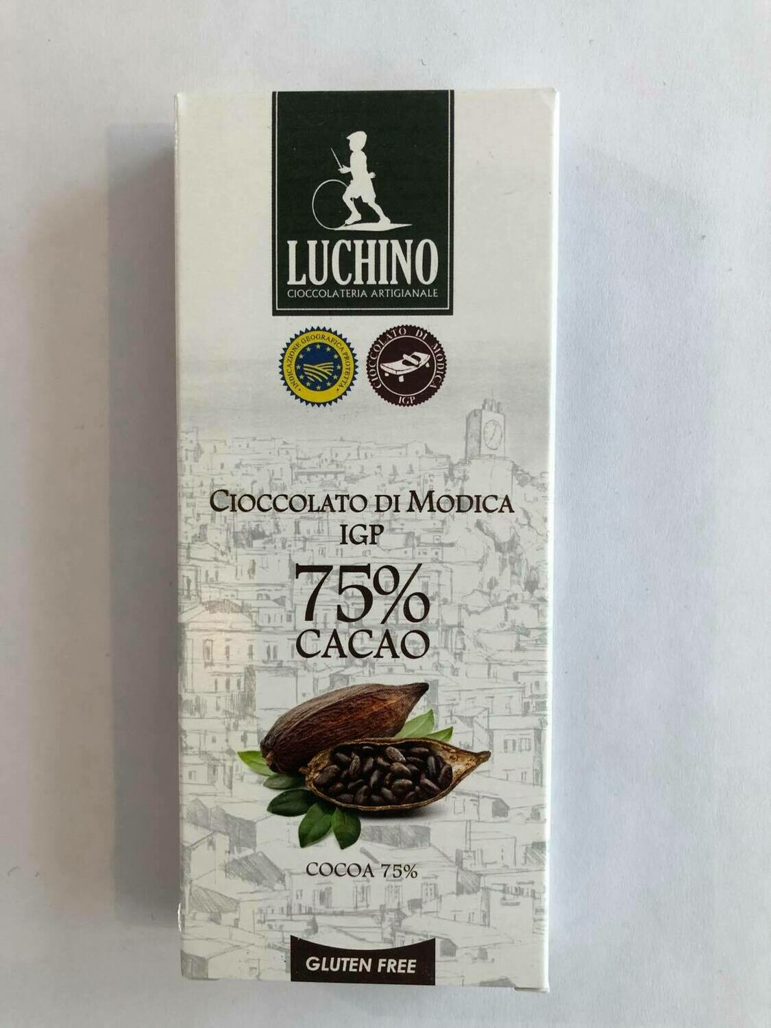 Luchino Súkkulaði 75% Cocoa 100gr.
