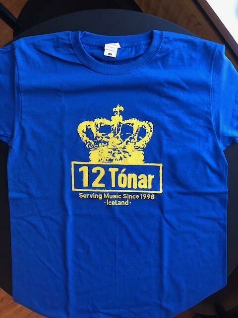 12 Tónar T-Shirt Blue Small