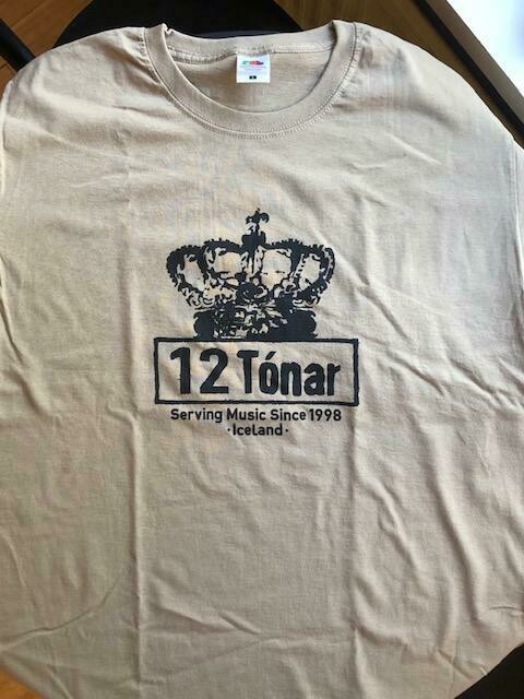 12 Tónar T-Shirt Khaki Small