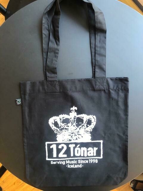 12 Tónar Tote Bag Black