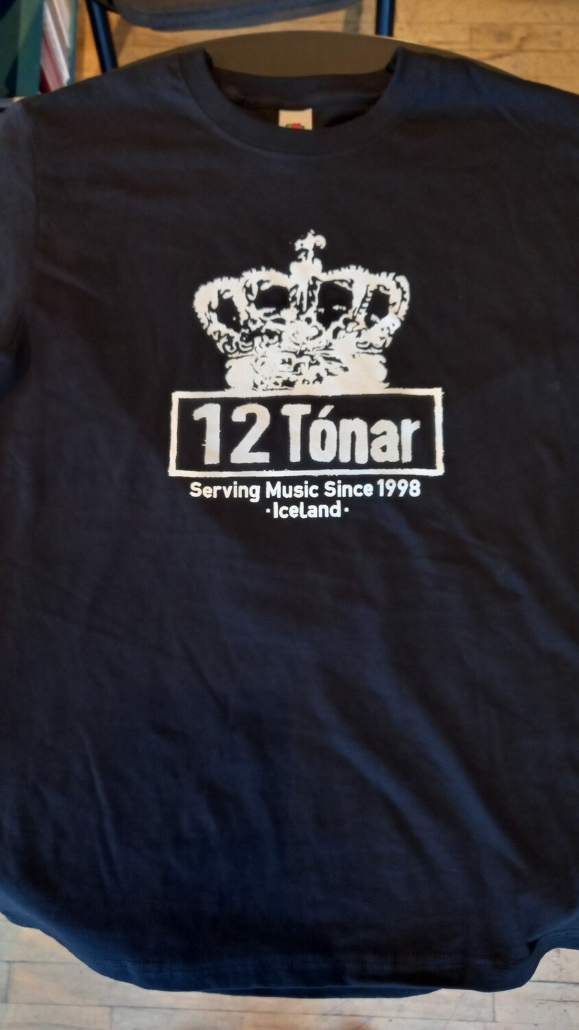 12 Tónar T-Shirt Black XX-Large