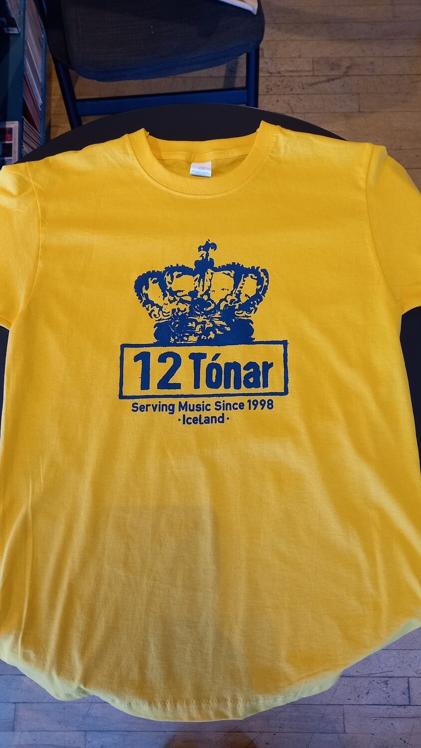 12 Tónar T-Shirt Yellow X-Large