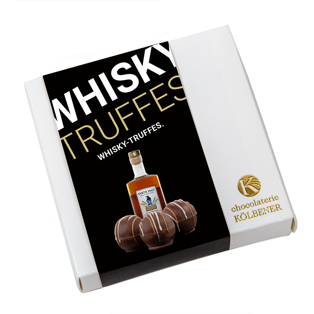 Whisky-Truffes mit exklusivem Säntis Malt