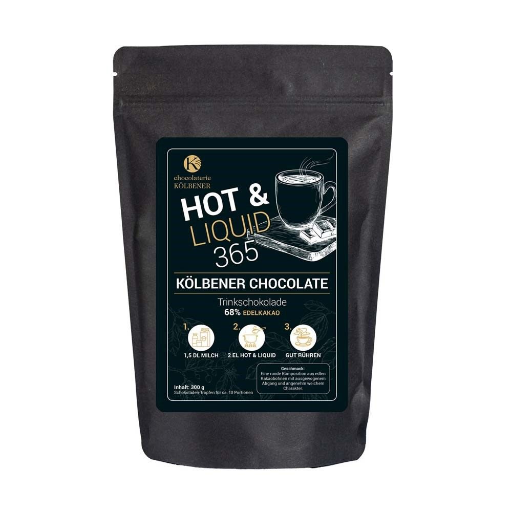 Hot Liquid Drops 365 Kölbener 68% (Trinkschokolade)