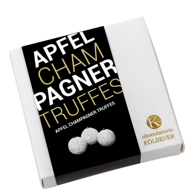 Apfel-Champagner-Truffes