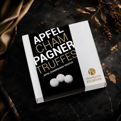 Apfel-Champagner-Truffes
