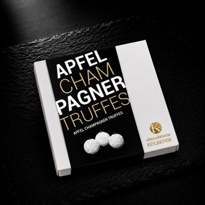 Apfel-Champagner-Truffes