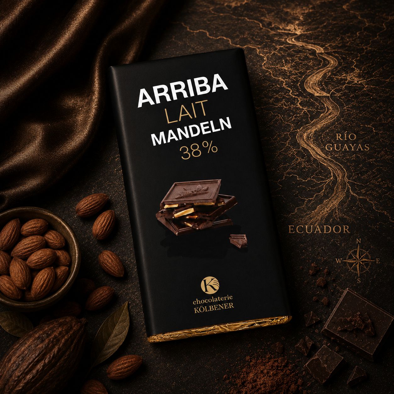 Arriba Lait 38% Mandeln