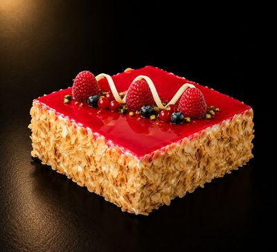 Himbeerquark Torte